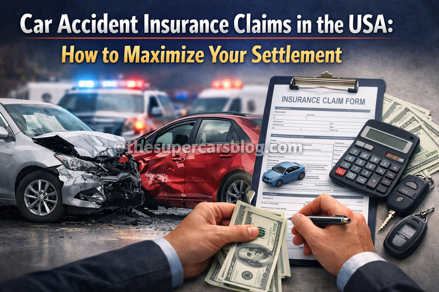Car Accident Insurance Claims in the USA: How to Maximize Your Settlement