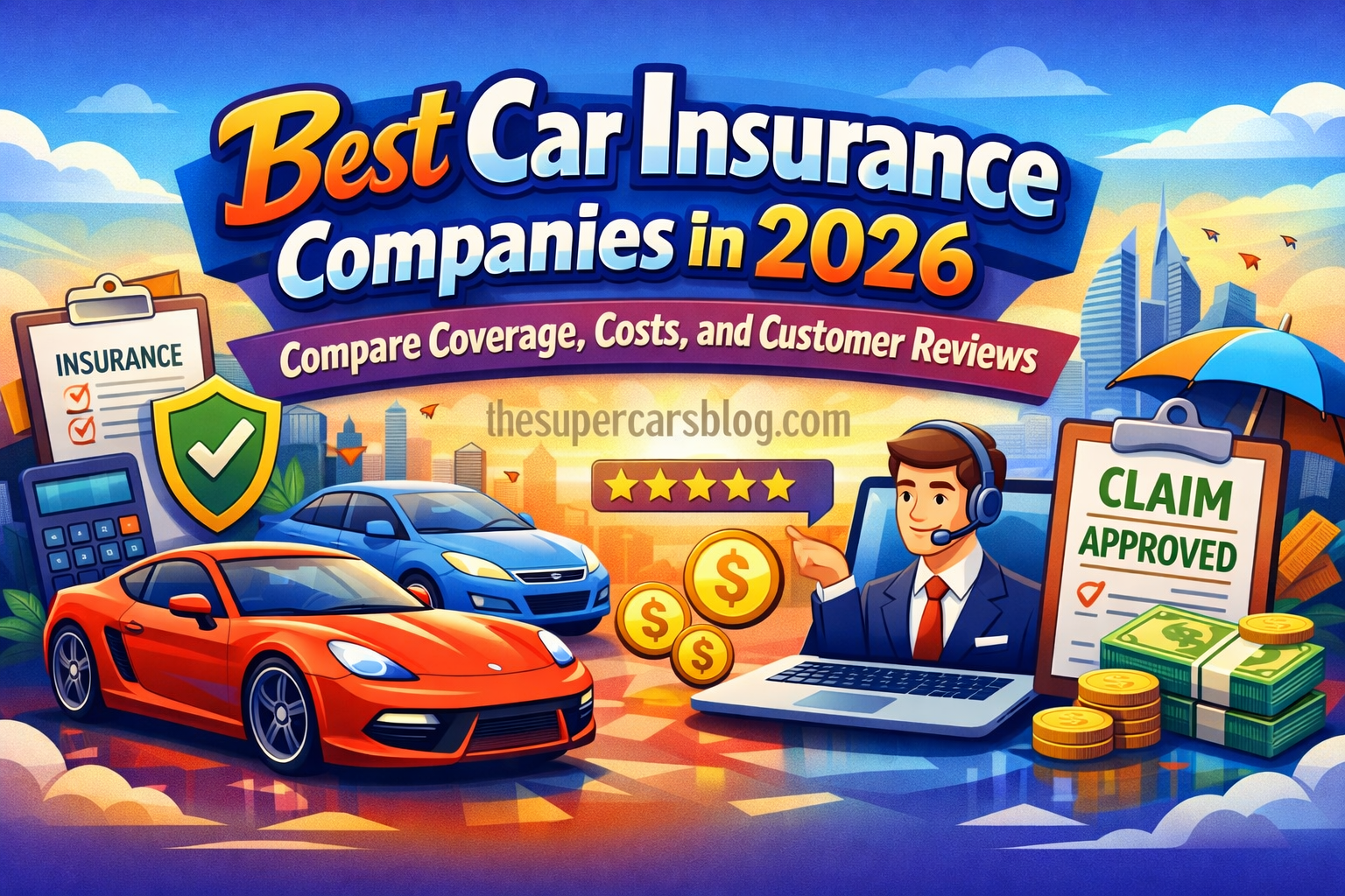 Best Car Insurance Companies in 2026: Compare Coverage, Costs, and Customer Reviews