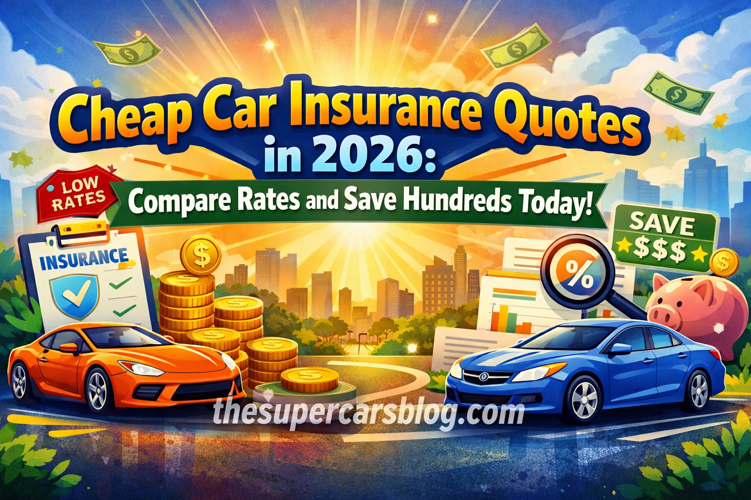 Cheap Car Insurance Quotes in 2026: Compare Rates and Save Hundreds Today