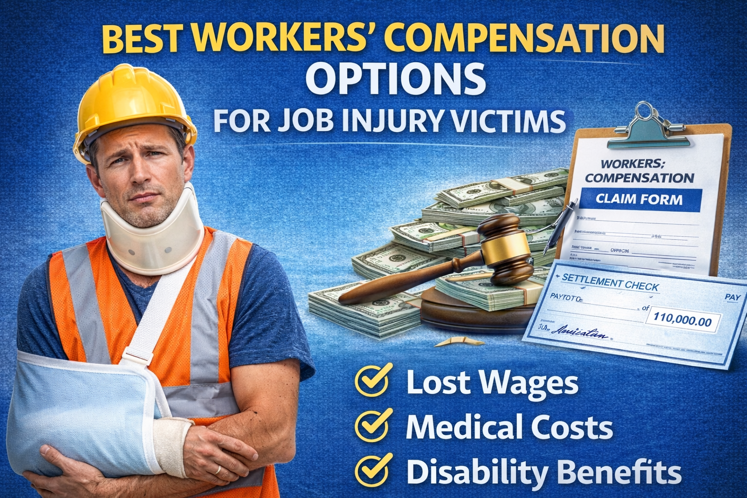 Best Workers' Compensation Options for Job Injury Victims