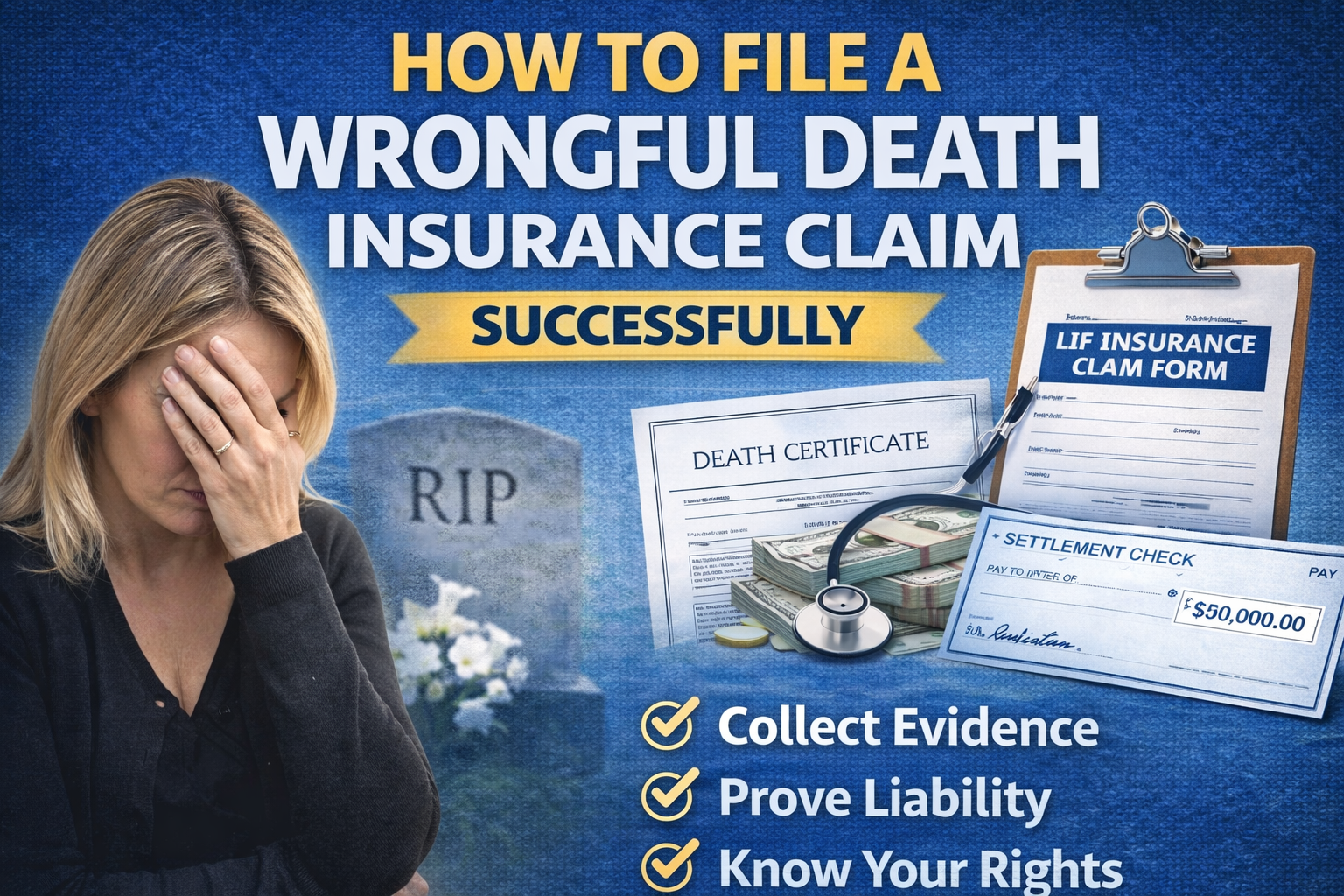 How to File a Wrongful Death Insurance Claim Successfully