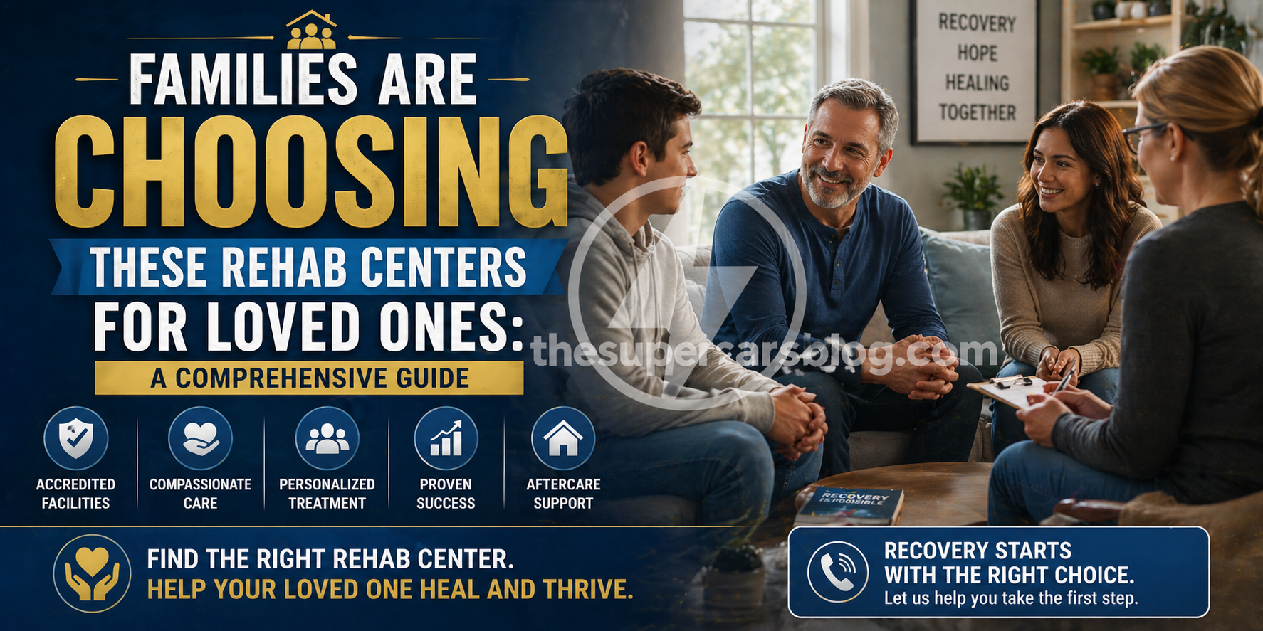 Families Are Choosing These Rehab Centers for Loved Ones: A Comprehensive Guide