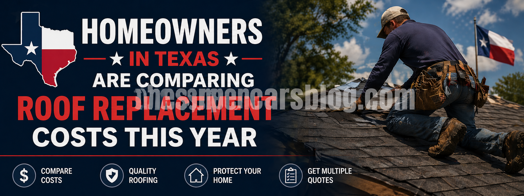 Homeowners in Texas: Comparing Roof Replacement Costs This Year