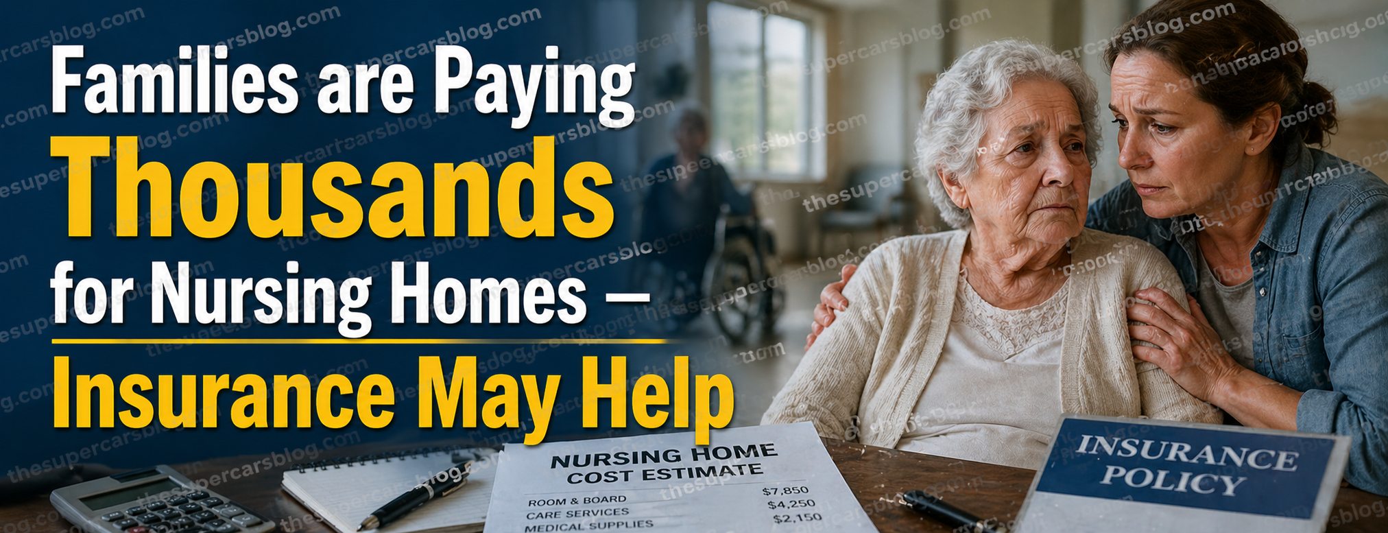 Families are Paying Thousands for Nursing Homes — Insurance May Help