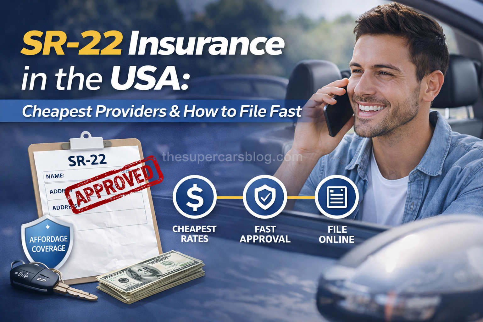 SR-22 Insurance in the USA: Cheapest Providers