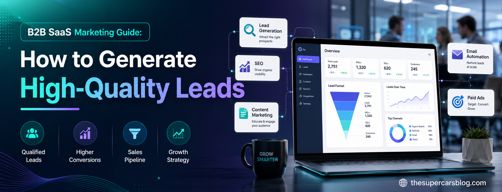 B2B SaaS Marketing Guide How to Generate High-Quality Leads