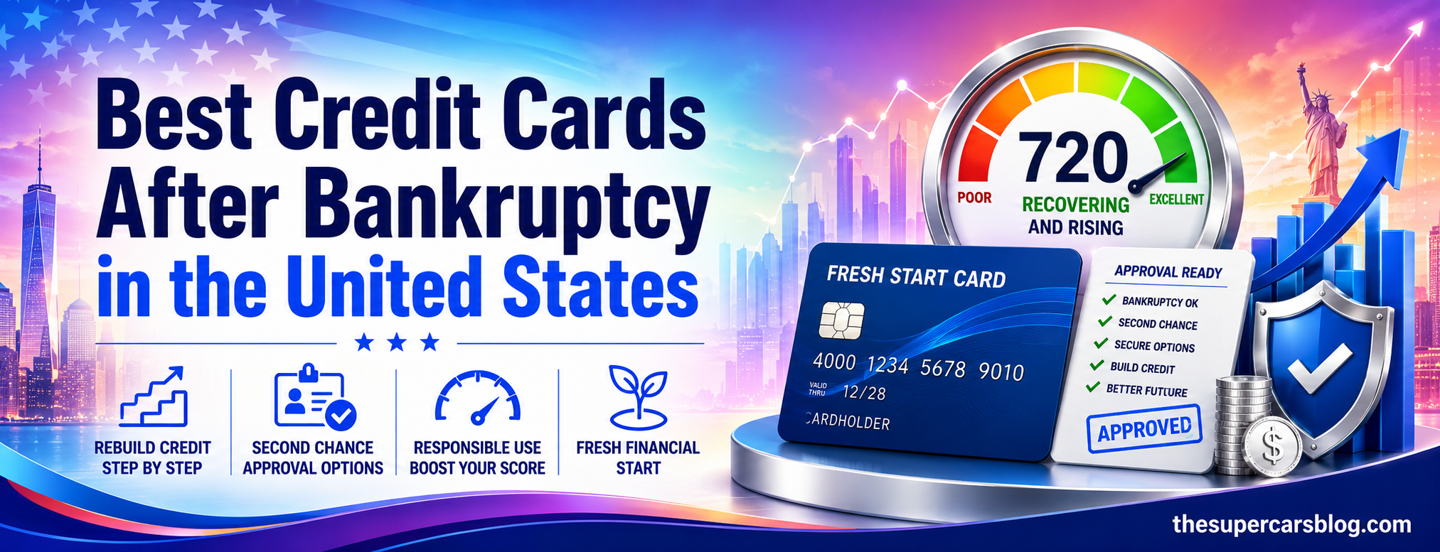 Best Credit Cards After Bankruptcy in the United States