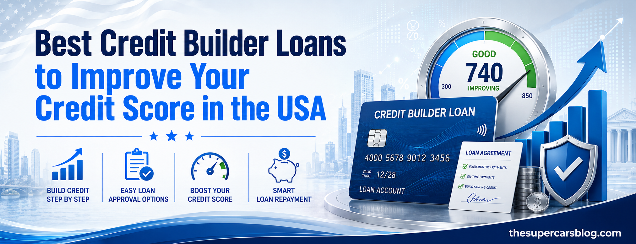 Best Credit Builder Loans to Improve Your Credit Score in the USA