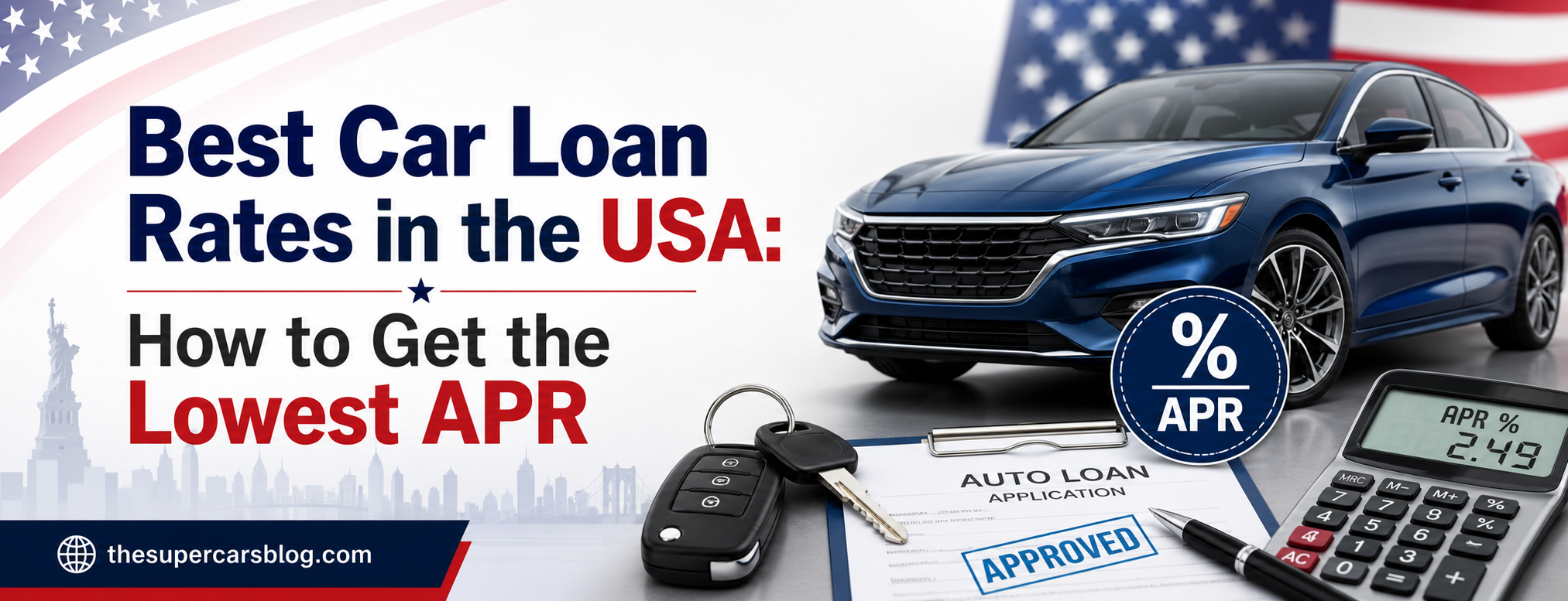 Best Car Loan Rates in the USA: How to Get the Lowest APR