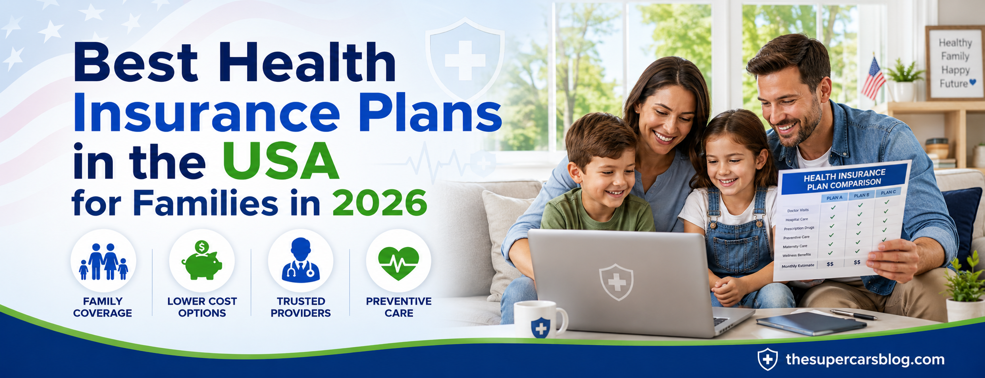 Best Health Insurance Plans in the USA for Families in 2026