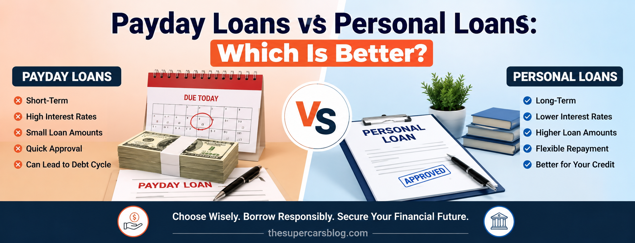 Payday Loans vs Personal Loans Which is Better