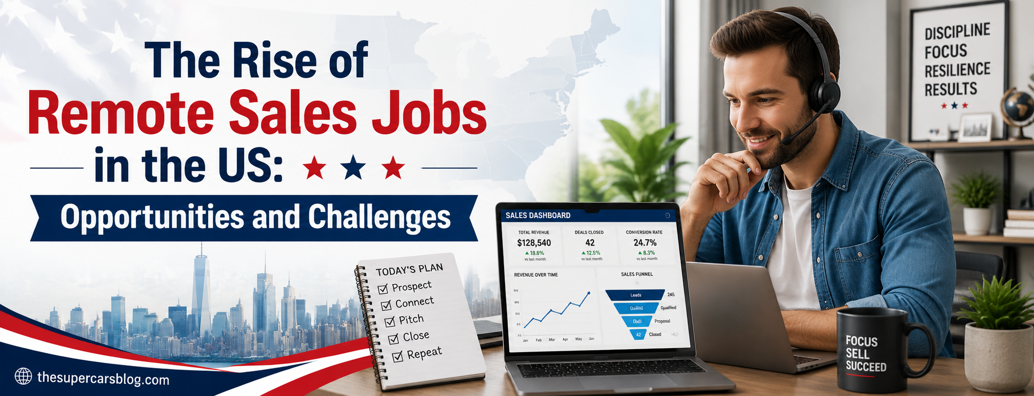 The Rise of Remote Sales Jobs in the US Opportunities and Challenges